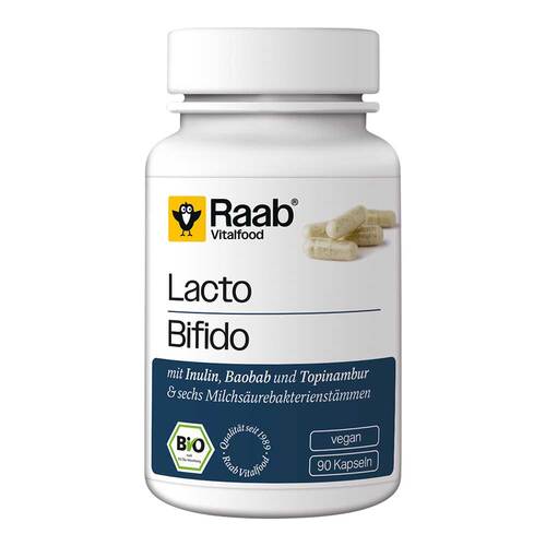 Raab Vitalfood Lacto + Bifido Bio Kapseln - 1