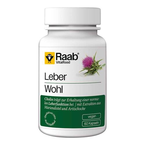 Raab Vitalfood Leberwohl Kapseln - 1