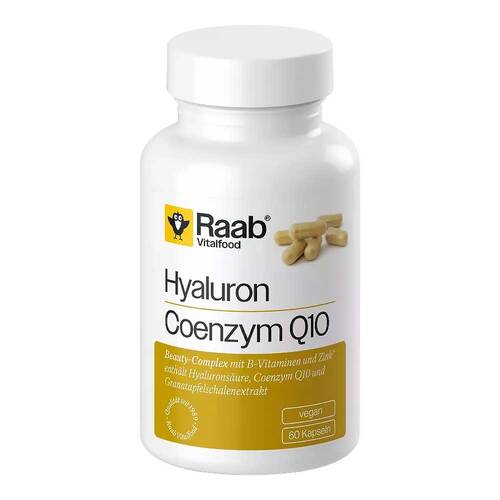 Raab Vitalfood Hyaluron Coenzym Q10 Kapseln - 1