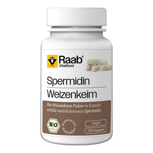 Raab Vitalfood Spermidin Bio Kapseln - 1