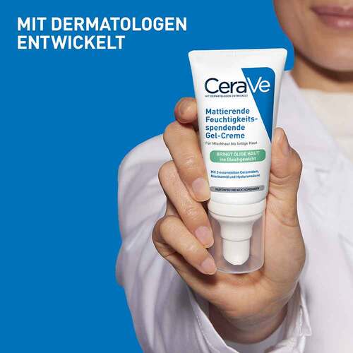 Cerave feuchtigkeitsspendende Gel-Creme matt - 3