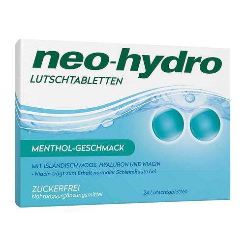 Neo-Hydro Lutschtabletten Menthol zuckerfrei - 1