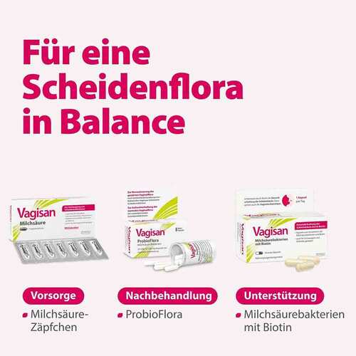 Vagisan Milchs&auml;urebakterien mit Biotin Kapseln - 5