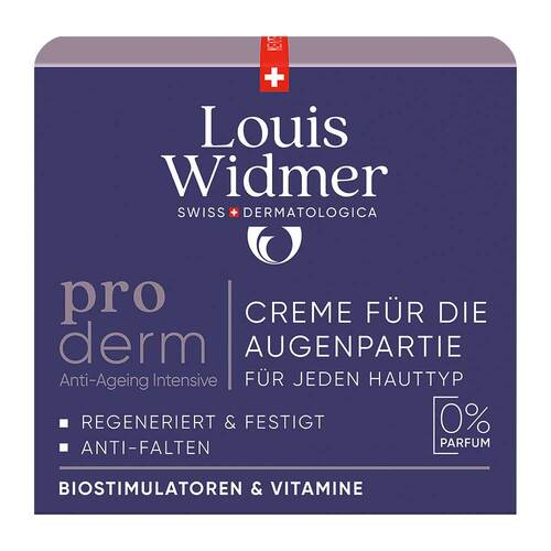 Widmer proderm Creme f&uuml;r die Augenpartie unparf&uuml;miert  - 2
