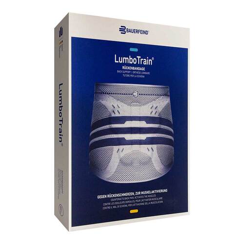 Lumbotrain straight R&uuml;ckenst&uuml;tzbandage Gr&ouml;&szlig;e 2 titan - 1