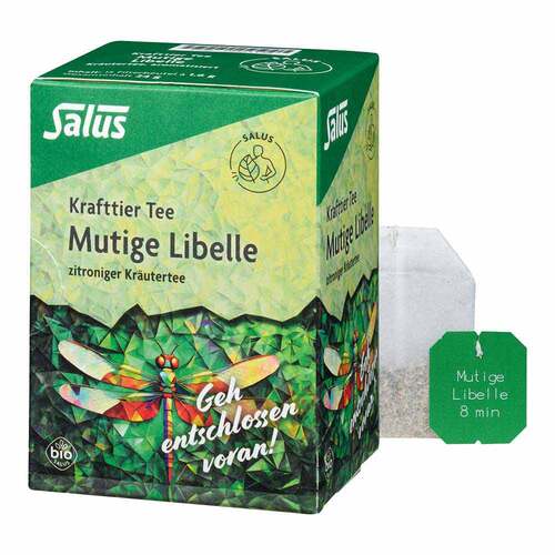 Krafttier Tee Mutige Libelle Bio Salus Filterbeutel  - 1