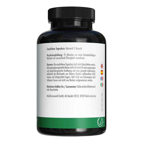 Green Naturals Dao 100mg veg.zum Histaminabbau Kps - 3