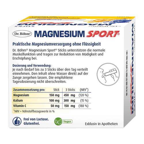 Dr. B&ouml;hm Magnesium Sport Sticks - 3