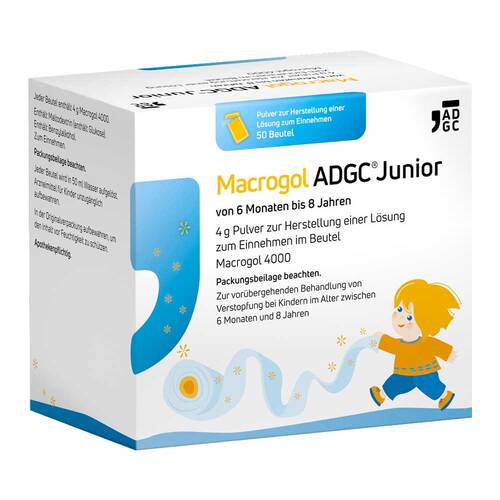 Macrogol ADGC Junior 6 M-8J 4g Pulver zur H.e.L.zum Einnehmen  - 1