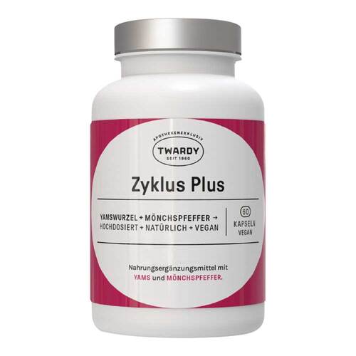 Zyklus Plus Yams + M&ouml;nchspfeffer vegan Kapseln - 1