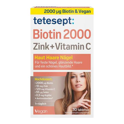 Tetesept Biotin 2000 Filmtabletten - 1
