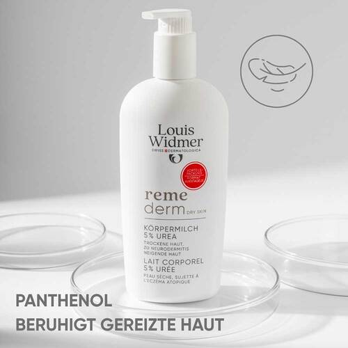 Widmer Remederm dry Skin K&ouml;rpermilch 5% Vorteil - 2