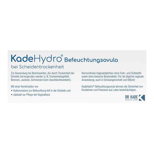 Kadehydro Befeuchtungsovula - 4
