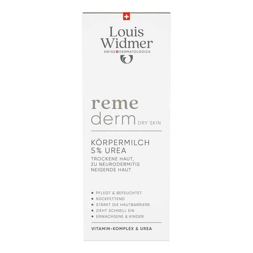 Widmer remederm dry Skin K&ouml;rpermilch 5% Urea unpar - 1