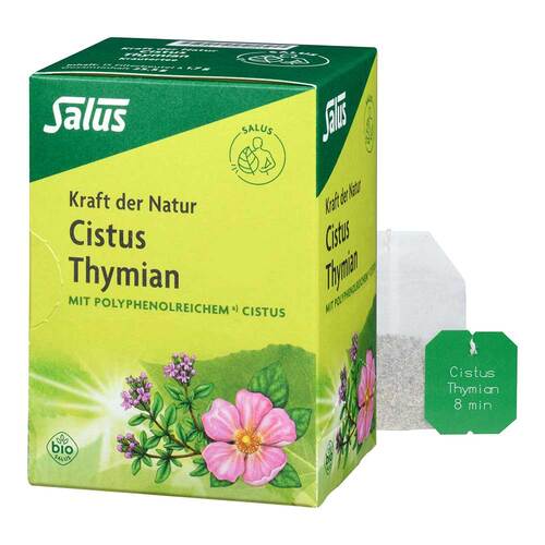 Cistus Thymian Kr&auml;utertee bio Salus Filterbeutel - 1