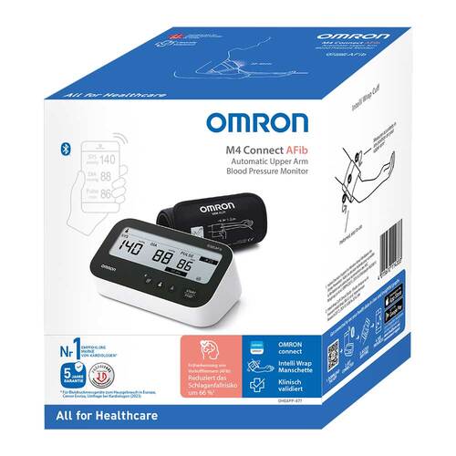 Omron M4 Connect Afib Oberarm Blutdruckmessger&auml;t - 2