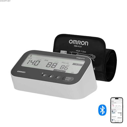 Omron M4 Connect Afib Oberarm Blutdruckmessger&auml;t - 3