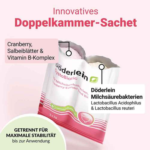 D&ouml;derlein Cystobiotic Milchs&auml;urebakterien + Cranberry Pulver  - 5