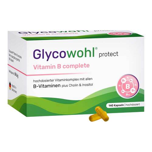 Glycowohl Vitamin B complete + Inositol + Cholin Kapseln  - 1