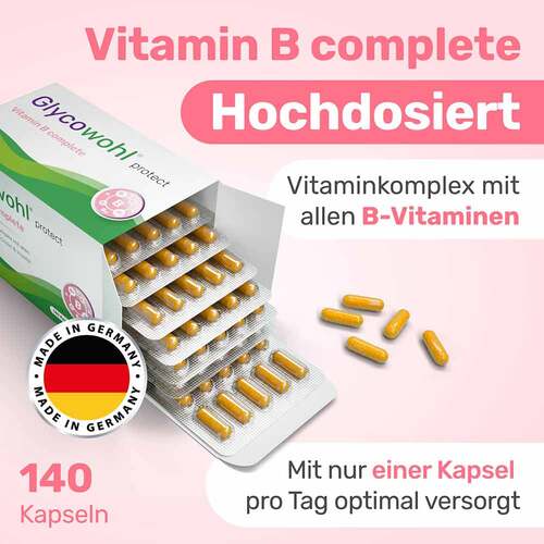 Glycowohl Vitamin B complete + Inositol + Cholin Kapseln  - 2