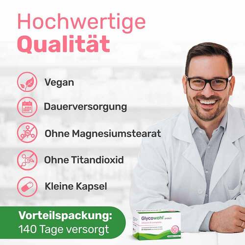 Glycowohl Vitamin B complete + Inositol + Cholin Kapseln  - 3