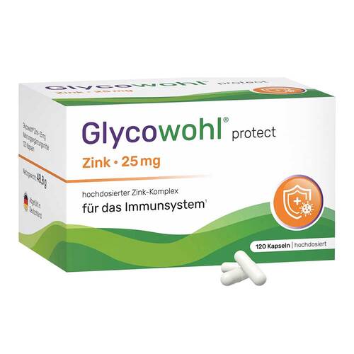 Glycowohl Zink-Komplex 25 mg hochdosierte Kapseln - 1