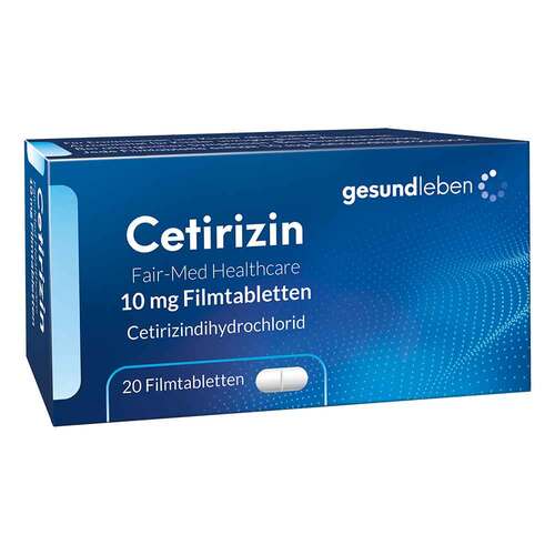 Cetirizin Fair-Med Healthcare 10 mg Filmtabletten - 1