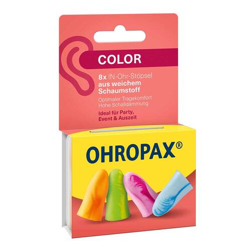 Ohropax color Schaumstoff In-Ohr St&ouml;psel - 1