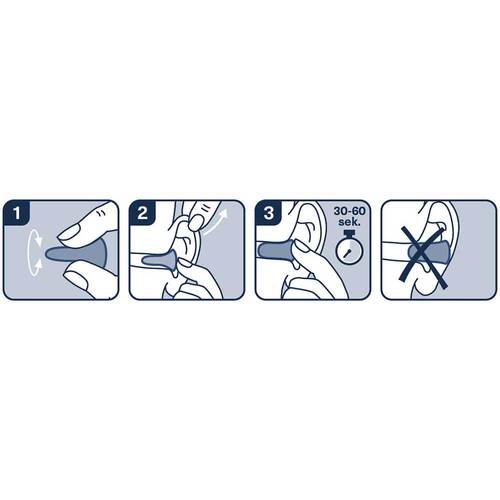 Ohropax soft Schaumstoff In-Ohr St&ouml;psel - 6