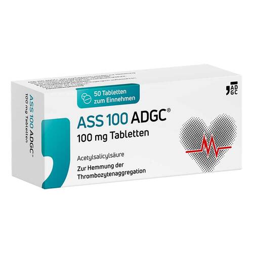 ASS 100 ADGC 100 mg Tabletten - 1