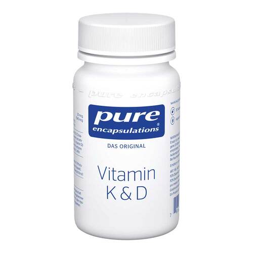 Pure Encapsulations Vitamin K &amp; D Kapseln - 1
