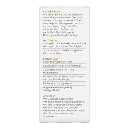 Lavera Sonnenlotion LSF 50 DE - 5