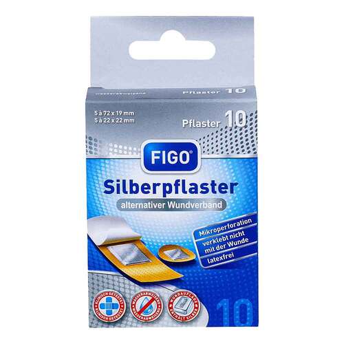 Figo Silberpflaster 2 Gr&ouml;&szlig;en - 1
