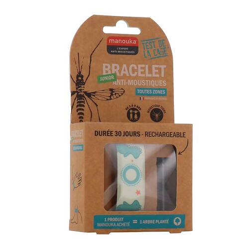 Manouka M&uuml;ckenschutz Armband Junior Dinos - 1