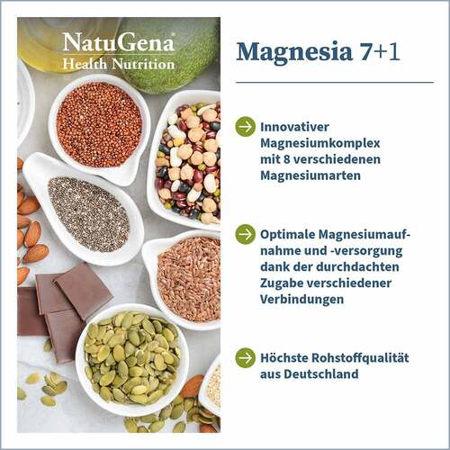 Magnesia 7 + 1 Magnesium-Komplex vegan Kapseln - 2