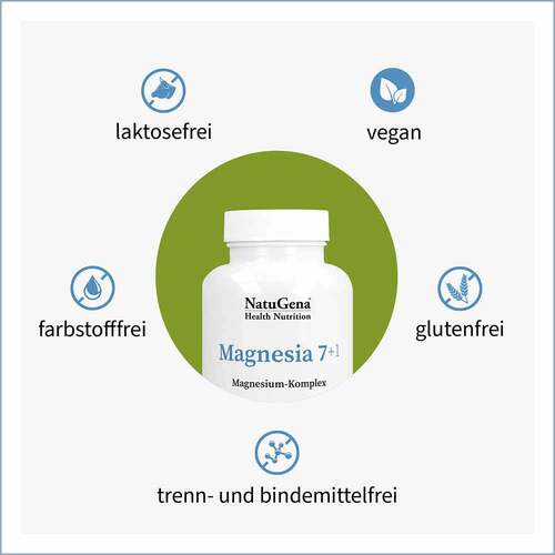 Magnesia 7 + 1 Magnesium-Komplex vegan Kapseln - 3