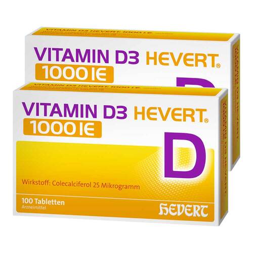 Vitamin D3 Hevert 1000 I.E. Tabletten - 1