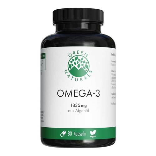 Green Naturals Omega-3 Kapseln 1835 mg vegan + DHA - 1