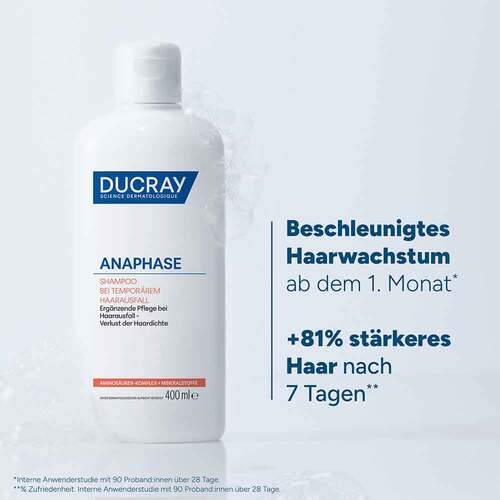 Ducray Anaphase Shampoo bei tempor&auml;rem Haarausfall - 2