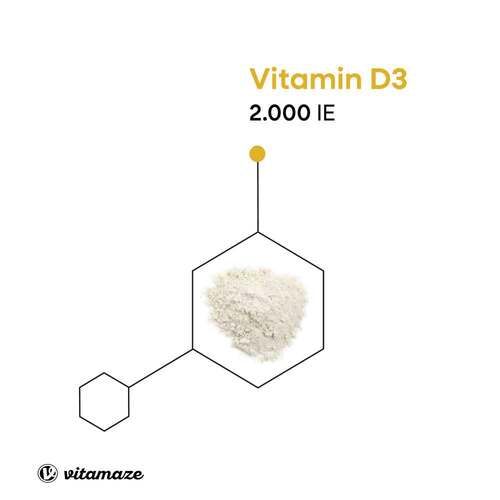 Vitamin D3 2.000 I.E. vegetarisch Tabletten - 3