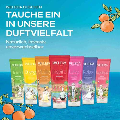 Weleda Love Shower Cream Rose - 4