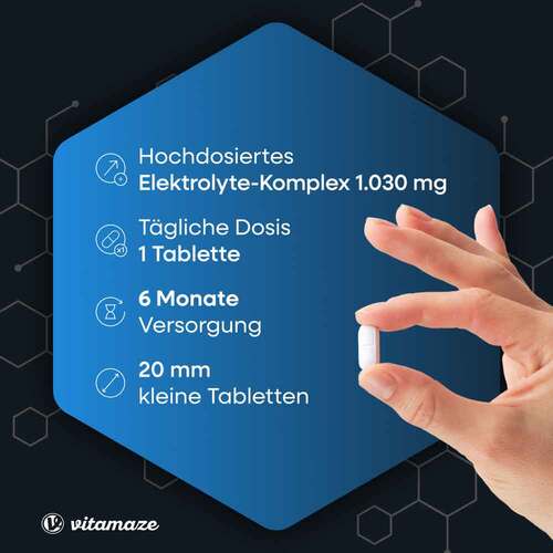 Elektrolyte Komplex Tabletten mit Magnesium vegan - 2