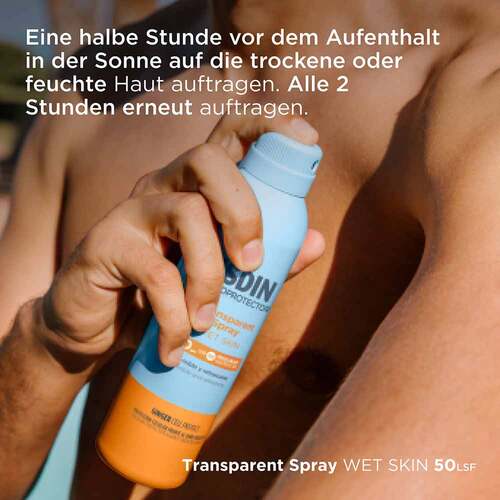 ISDIN Fotoprotector Wet Skin transparent Spray LSF 50 - 6