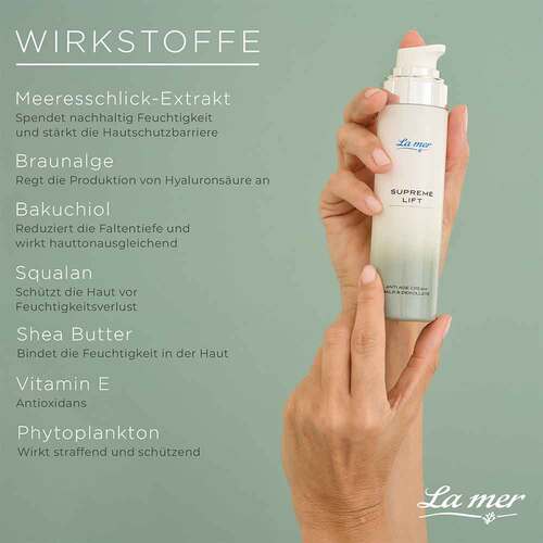 La mer Supreme Lift Anti-Age Cream Hals Dekollete mit Parfum - 3
