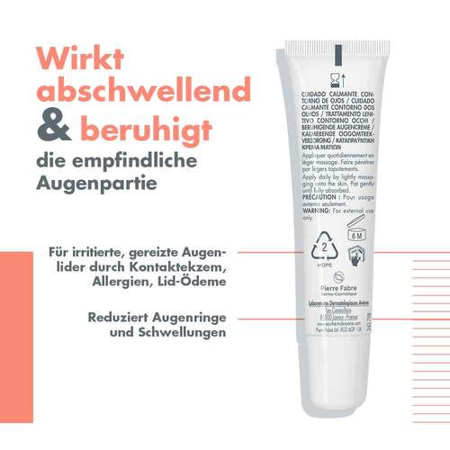 Avene beruhigende Augencreme - 3