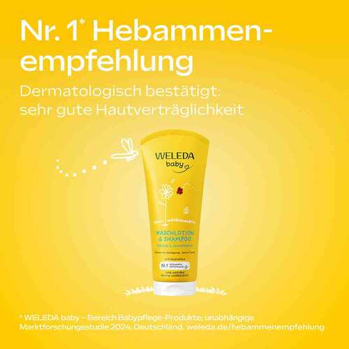 Weleda Calendula Waschlotion &amp; Shampoo - 3