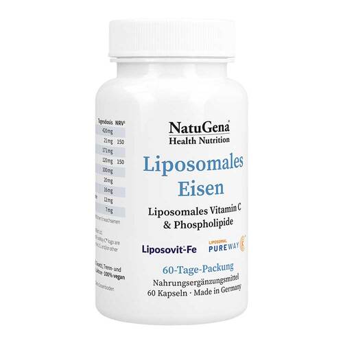 Liposomales Eisen + Vitamin C vegan Kapseln - 1