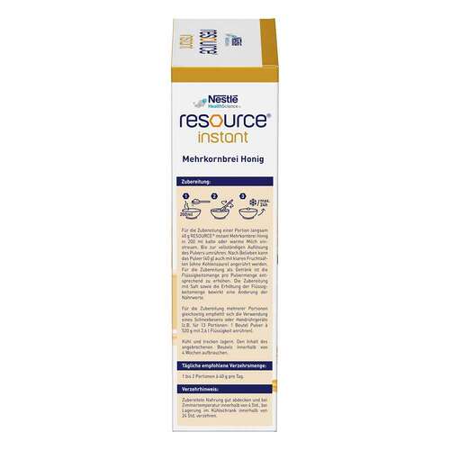 Resource instant Mehrkornbrei Honig Pulver - 3