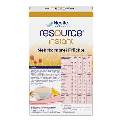 Resource instant Mehrkornbrei Fr&uuml;chte Pulver - 2