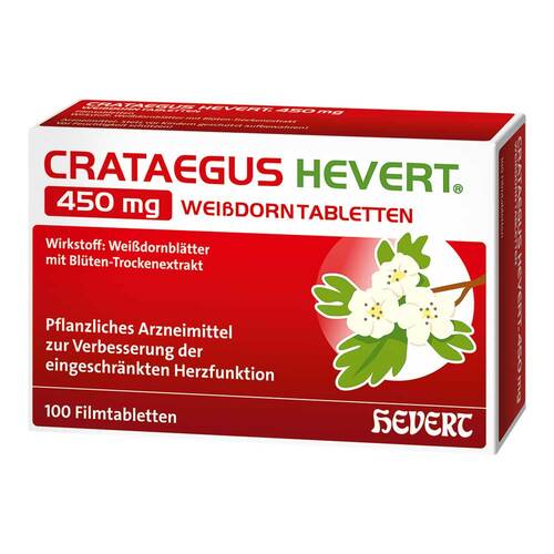 Crataegus Hevert 450 mg Wei&szlig;dorntabletten - 1